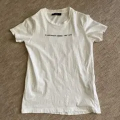 DIESEL レディース Tシャツ ホワイト xs ブランドロゴ