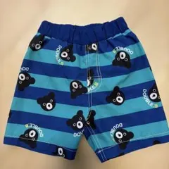 DOUBLE.B クマプリント 水着100