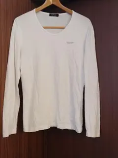 BURBERRY バーバリー ブラックレーベル ロンT　白　サイズ2