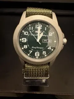 稼働品 新潟基地40周年記念 メンズ腕時計 タキメーター ミリタリー