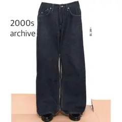 2000s efuncton indigo buggy denim