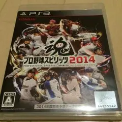 【kiyomori様専用】プロ野球スピリッツ2014 PS3 説明書なし