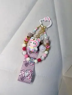 ハローキティ ジャラジャラキーホルダー