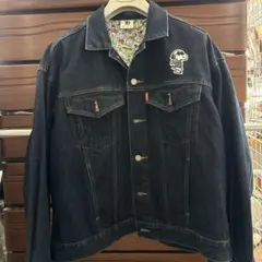 PEANUTS 70周年 スヌーピー デニム GジャンXL美品