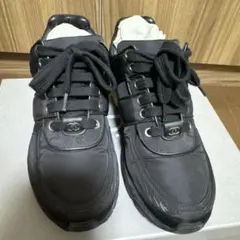CHANEL スニーカー ブラック　36のサムネイル