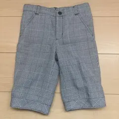 フォーマル チェック柄 ショートパンツ 110cm