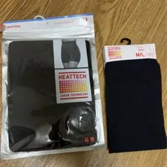 ユニクロ　スパッツ　タイツ　60デニール　セット　ヒートテック