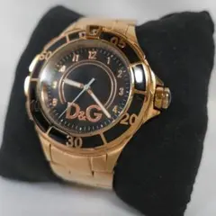 D&G ドルチェ&ガッバーナ　腕時計　ゴールド　アンカー