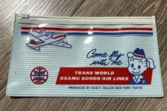 オサム　グッズ　原田治　ダスティーミラー　　ポーチ　ペンケース　クリアケース