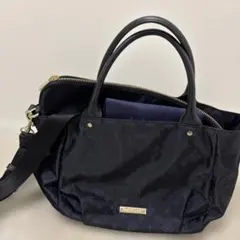 ト*オ様 russet 黒 ショルダーバッグ ナイロン