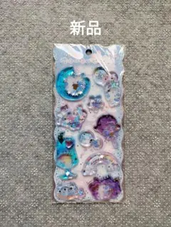 クーリア キラリンウォーターシール ストーンつき うさぎちゃん くま