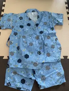 花柄コットン甚平 120サイズ