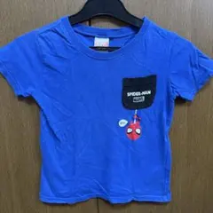 MARVEL スパイダーマン Tシャツ キッズ ブルー 120