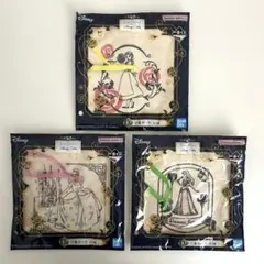 一番くじ ディズニープリンセス 巾着ポーチ 全3種コンプリートセット