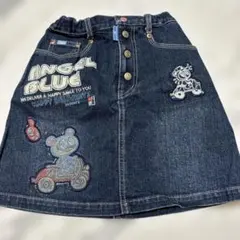 新品未使用　希少　激レア　エンジェルブルー　デニム　スカート　いちご　150 2025年最新】angel blueスカートの人気アイテム - メルカリ