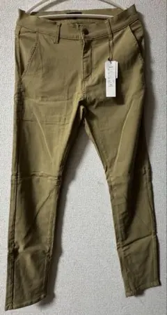 GENELESS ベージュ スキニーパンツLサイズ