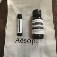 【新品・未使用】Aesop エクスペディエント ハンドジェル&リップバームセット