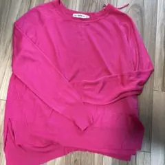 ZARA ピンク 長袖ニット