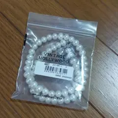 vintage hollywood パールネックレス