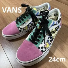 お値下げ【VANS】バンズ ディズニー コラボ スニーカー　24cm 未使用
