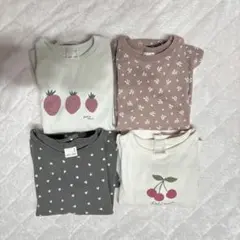 プティマイン プティプラ 長袖 Tシャツ カットソー 4点 110