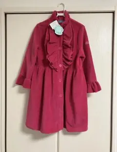 【新品タグ付】フリルフリースコート　キャサリンコテージ　130サイズ