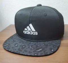 adidas ブラックレオパードキャップ OSFC