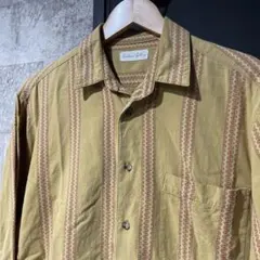 タグ付き HARVESTY ショートカバーオール リネンストライプ ユニ