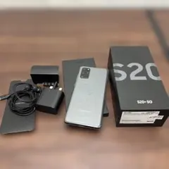 F65docomoSIMロック解除済みGalaxy S20+ 5G SC-52A - メルカリ