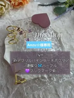 ◆Anzu☆様専用◆A6アクリルバインダー水流set 貯金saving 家計