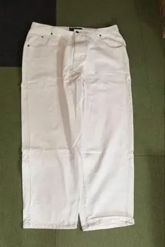 BOSS ホワイトデニム 白デニム ワイドパンツ 90s ストリート　bboyのサムネイル