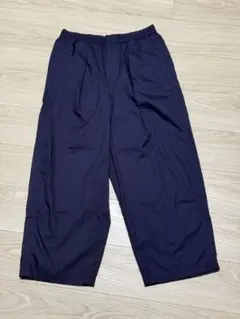 ナイロンパンツ ワイドパンツ