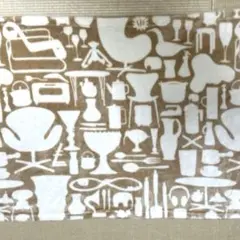 【ILLUMS 】　ブランケット　 白　ベージュ