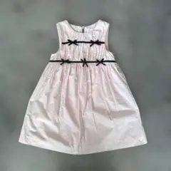 ZARA ピンク ノースリーブワンピース 116cm