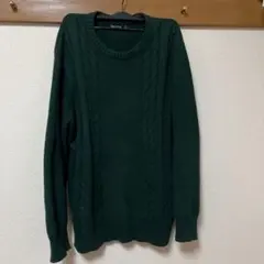 NAUTICA（ノーティカ） ケーブルニット グリーンのサムネイル