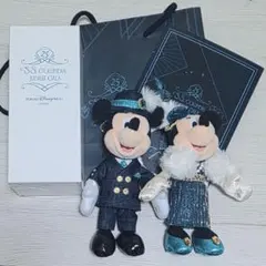 ディズニーシー25周年 ジュビリーガラ ぬいぐるみバッジ・グラス・紙袋