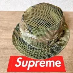 正規品　Supreme バケットハット　ハット　帽子 アメリカ製　カモ柄　迷彩