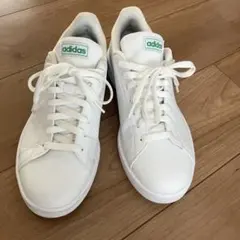 adidas スニーカー ホワイト グリーン 25.5cmのサムネイル