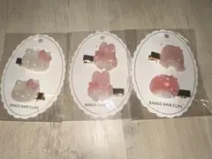 サンリオ ベビーピンク 前髪クリップ キティ マイメロ キキララ