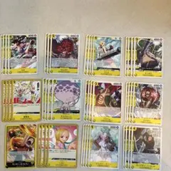 ワンピースカード　神の島の冒険　OP15 黄色カードまとめ売り