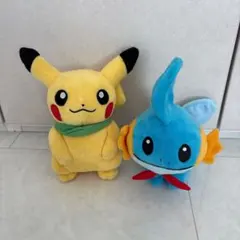 とりかえっこぬいぐるみピカチュウ&ミズゴロウアイスポケモンセンター