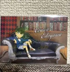 名探偵コナン　トレーディングミニブロマイド　コナン　長椅子ver.