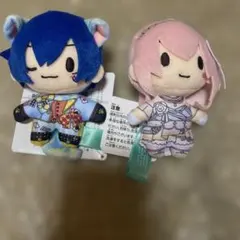 プロセカ ふわぷちマスコット KAITO 巡音ルカ 2点セット