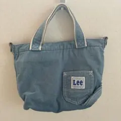 【Lee】 デニムバッグ　トートバッグ