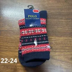 POLO RALPH LAUREN キッズ靴下 赤青