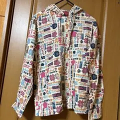 お値下げ　drug store's 総柄 パーカー フーディーのサムネイル
