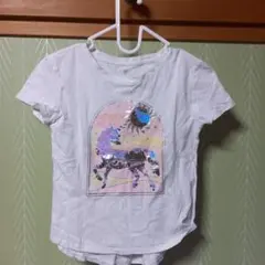 GAP Kids ユニコーン スパンコール Tシャツ ホワイト Mのサムネイル