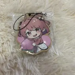 ぎゅぎゅっと木札ストラップ のあ からぴち カラフルピーチ
