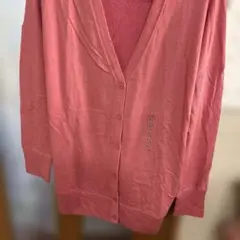 ユニクロ　XL カーディガン　ピンク