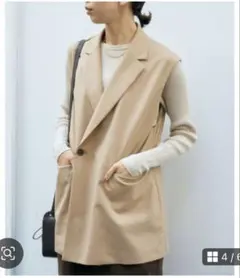 ののののの様専用です☆ Spick & Span シアーレイヤードジレ - メルカリ